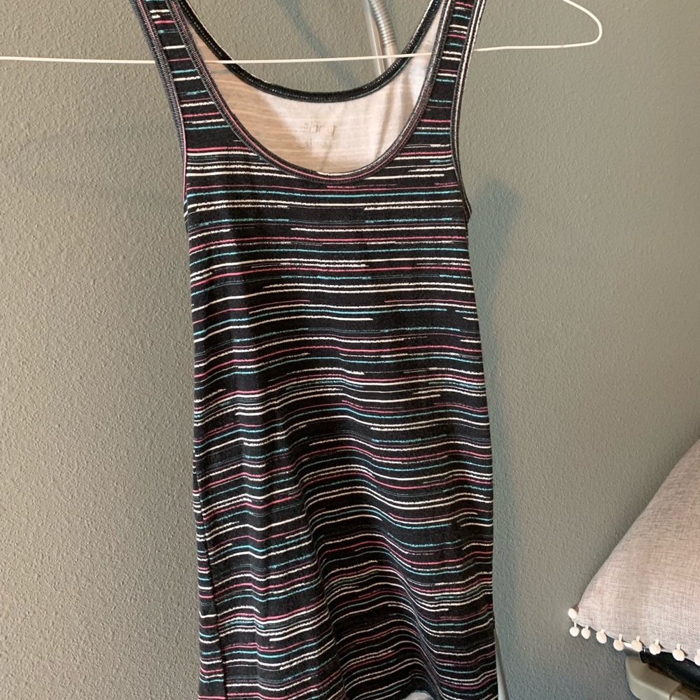 Striped workout Tank